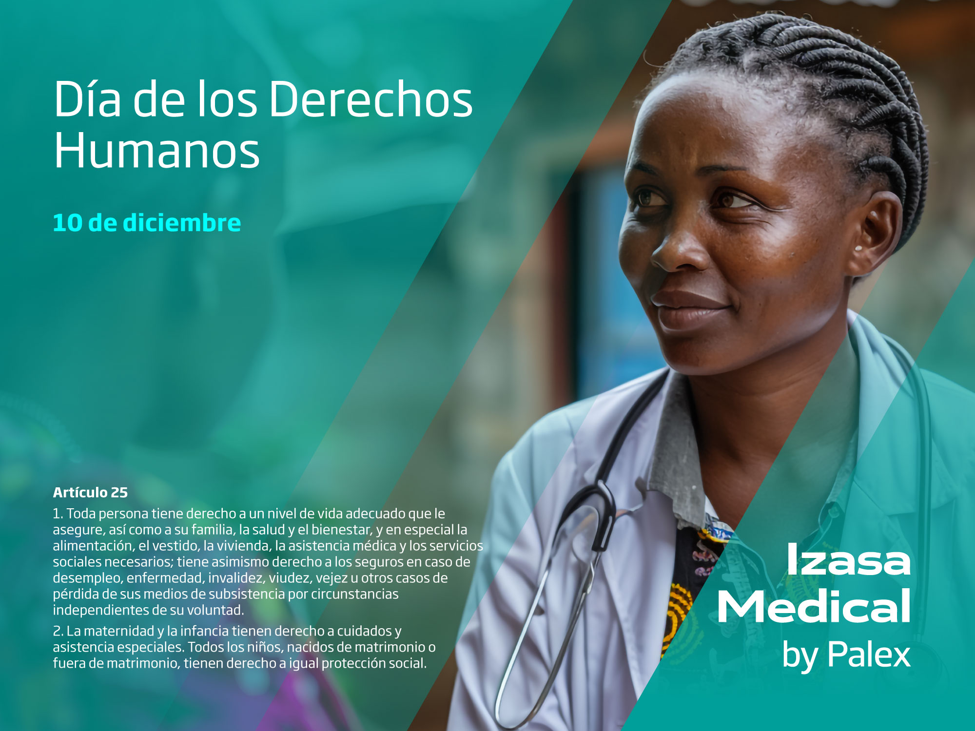 Banner de los Derechos Humanos