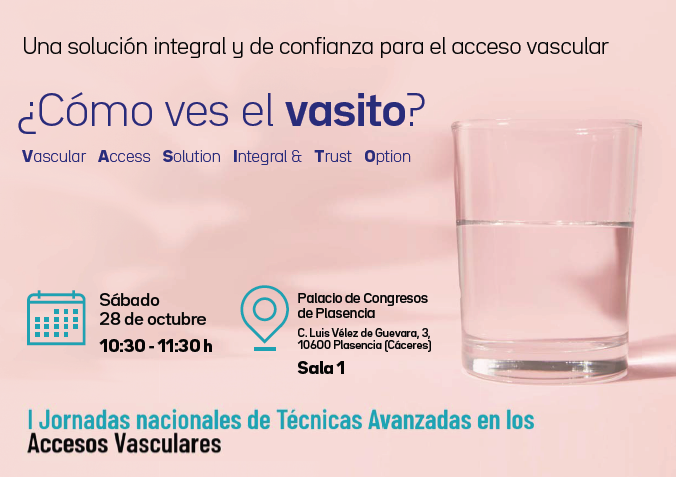 I Jornadas Nacionales Terapias Avanzadas en los Accesos Vasculares